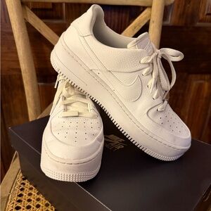 Nike Air Force 1 Women's White Sneakers